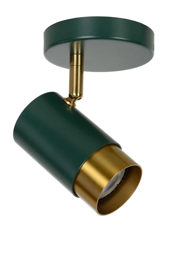 Lucide FLORIS - Foco de techo - Ø 10 cm - 1xGU10 - Verde - apagado